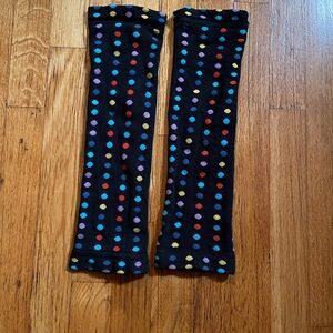 Colorful Polka Dot women’s Leg Warmers